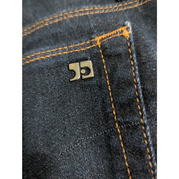 Joe's wmns Jeans Sz 29"Petite Micro FlareWash Taylor Rise 9.5"Ins 31"Fringe hem - Picture 5 of 8